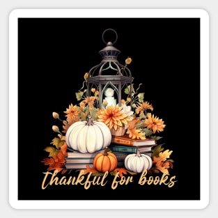 Thankful for Books Magnet